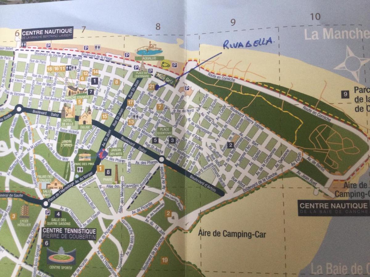 Auberge Riva Bella Le Touquet Kültér fotó